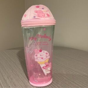 Sanrio My Melody Pink Ice Cream Cone Pencil Case
